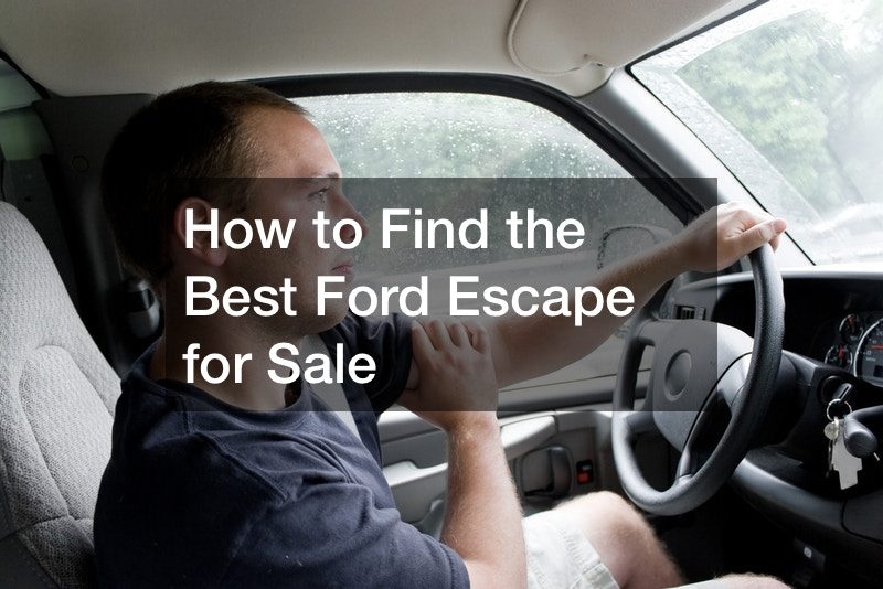 How to Find the Best Ford Escape for Sale